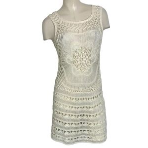 Bacci Crochet swimsuit Cover Up/ dress size XL